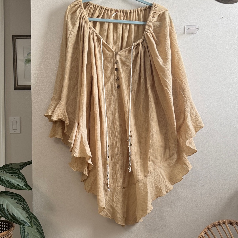 Free People Tunic Top or Swim Cover Up Size XS
